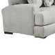 Hecy Sectional Corner L Sofa w 8 Accent Pillows Gray Weave 111 Inch BM328938