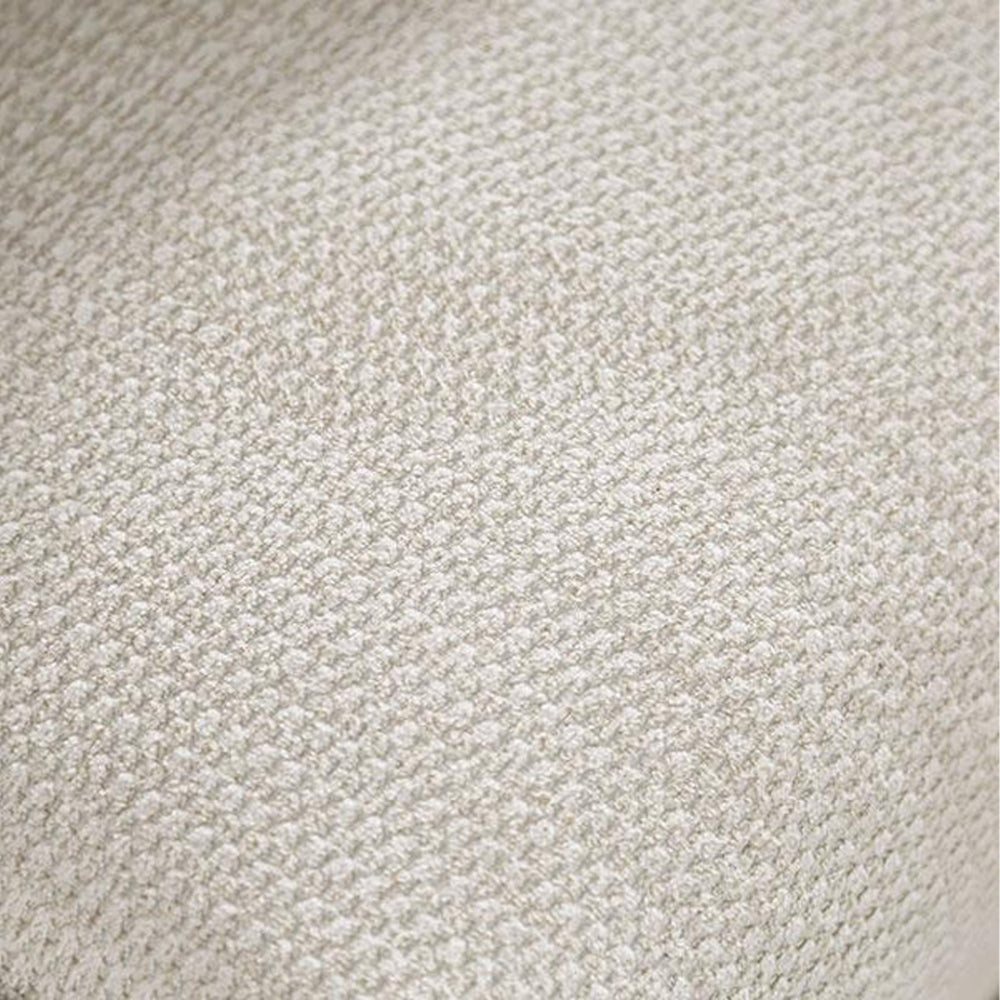 Hyna Sectional Sofa Ivory Chenille 9 Accent Throw Pillows 137 Inch BM328946