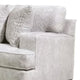 Ven Sectional Sofa Beige Chenille 10 Throw Pillows 131 Inch BM328948