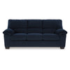 Ashley Simy Sofa Pillow Top Arms 83 Inch Dark Navy Blue Corduroy Polyester BM328976