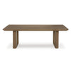 Ashley Baily Outdoor Cocktail Coffee Table 49 Inch Woodlike Brown Metal BM328990
