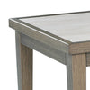 Ashley Inaya Outdoor Coffee Table, Brown, Beige Sintered Stone Top, 49 Inch
