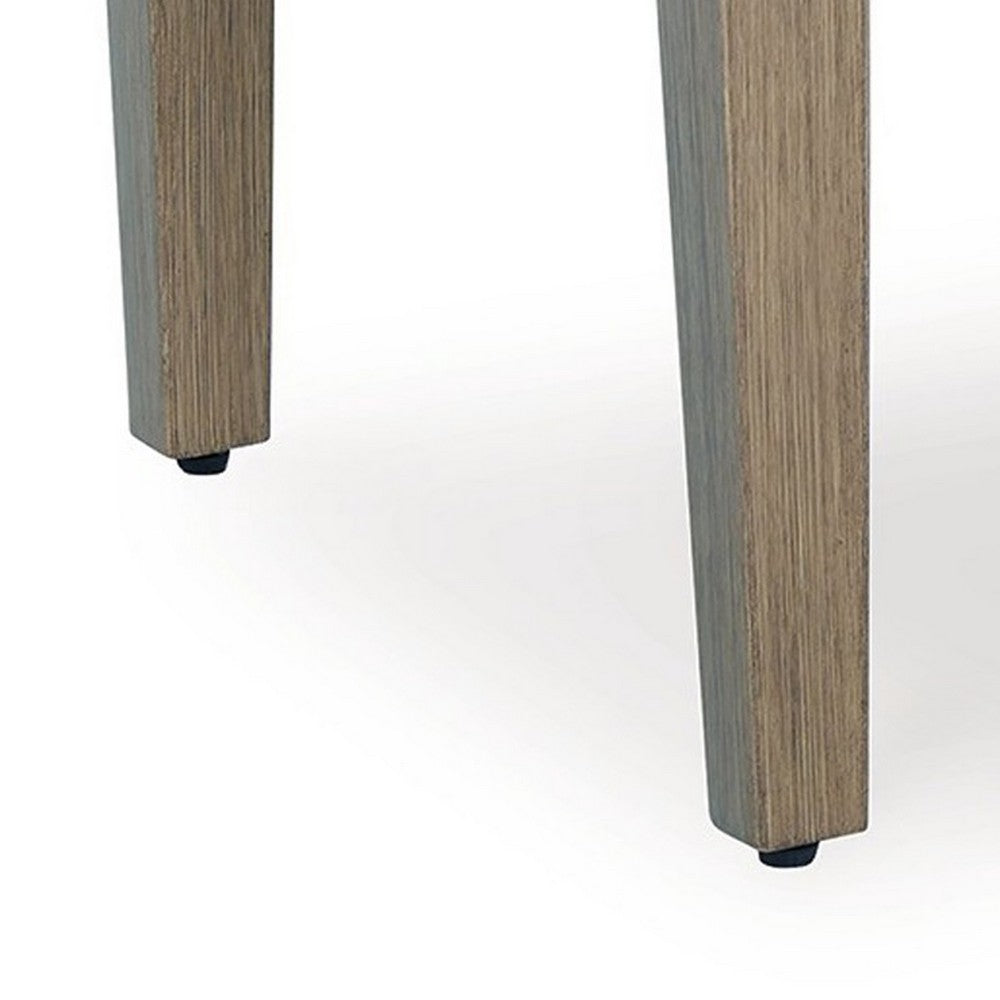 Ashley Inaya Outdoor Coffee Table, Brown, Beige Sintered Stone Top, 49 Inch