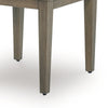 Ashley Inaya Outdoor Square End Table Beige Sintered Stone 24 Inch Brown BM328997