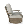 Ashley Inaya Outdoor Swivel Glider Chair with Cushion Brown Coated Metal BM328998