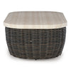 Ashley Kimo Outdoor Cocktail Coffee Table Brown Wicker Details 50 Inch BM329005
