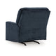Ashley Avie Rocker Recliner Chair with Gentle Motion Navy Blue Polyester BM329018