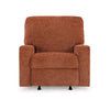 Ashley Avie Rocker Recliner Chair Gentle Motion Burnt Orange Polyester BM329024