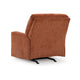 Ashley Avie Rocker Recliner Chair Gentle Motion Burnt Orange Polyester BM329024