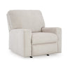 Ashley Avie Rocker Recliner Chair Gentle Motion White Ivory Polyester