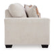Ashley Avie Queen Sofa Sleeper 2 Accent Pillows Ivory Polyester 85 Inch