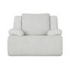 Ashley Vincent Manual Rocker Recliner Chair White Corduroy Pillow Arms BM329048