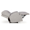 Ashley Marissa Wide Seat Power Recliner Chair Gray Polyester Soft Cushioned BM329049