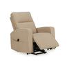 Ashley Lawson Power Lift Recliner Chair Taupe Polyester Soft Foam Cushioned BM329051