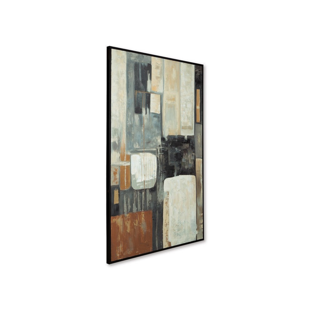 Ashley Briggs Wall Art Multicolor Abstract Modernist Design Canvas 48x72 BM329059