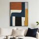Ashley Sawyer Wall Art, Multicolor Abstract Modernist Design, Canvas 36x48