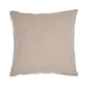 Ashley Square Accent Throw Pillow 20 Inch Striped Black Cotton Gray Brown BM329062