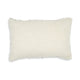 Ashley Lumbar Accent Throw Pillow Gray White Embossed Stripes 14 x 20 BM329064