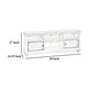 Ayne TV Stand Media Cabinet 2 Doors and 4 Shelves Brown Wood 60 Inch BM329094