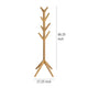 Margo Coat Rack, 8 Hooks, Tree Inspired Design, Oak Brown Solid wood