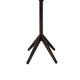 Margo Coat Rack 8 Hooks and Tree Inspired Design Brown Solid wood
