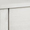 Ayne Side End Table 1 Drawer Distressed White Wood Square 20 Inch
