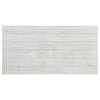 Ayne Coffee Table 1 Bottom Shelf Distressed White Wood 47 Inch