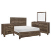 Bo 4 Piece Bedroom Set | Queen Size | Brown BM329296