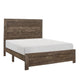 Bo 4 Piece Bedroom Set | Queen Size | Brown BM329296