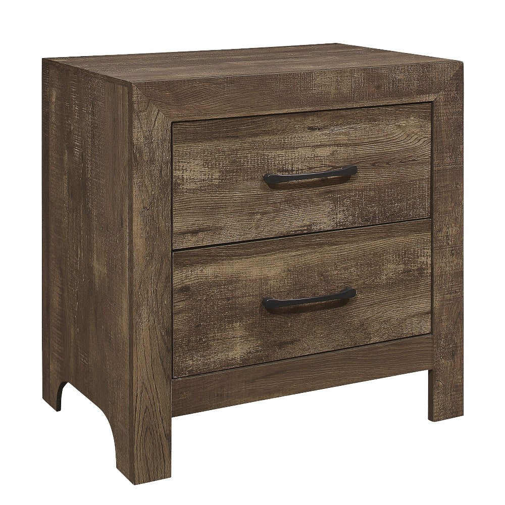 Bo 4 Piece Bedroom Set | Queen Size | Brown BM329296