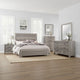 Eb 4 Piece Bedroom Set | Queen Size | Farmhouse Style | Gray Black