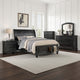 Ben 4 Piece Bedroom Set | Queen Size | Transitional | Black Bronze