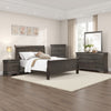 Ve 4 Piece Bedroom Set | Queen Size | Transitional | Stained Gray
