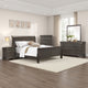 Ve 4 Piece Bedroom Set | Queen Size | Transitional | Stained Gray
