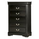 Ry 3 Piece Bedroom Set | Full Size | Modern Transitional | Black BM329302