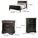Ry 3 Piece Bedroom Set | Full Size | Modern Transitional | Black BM329302