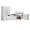 Ry 3 Piece Bedroom Set | Full Size | Modern Transitional | White BM329303