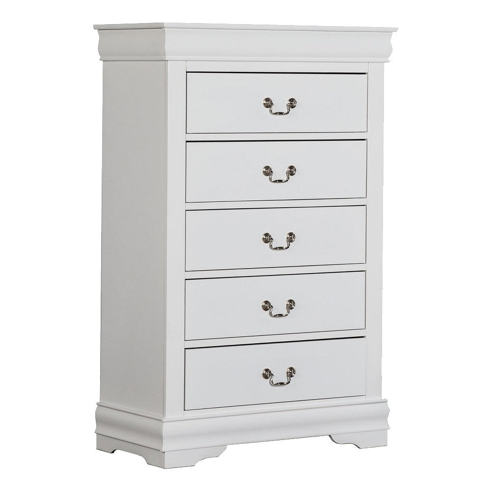 Ry 3 Piece Bedroom Set | Full Size | Modern Transitional | White BM329303
