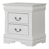 Ry 3 Piece Bedroom Set | Full Size | Modern Transitional | White BM329303