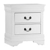 Fy 3 Piece Bedroom Set | Full Size | Classic White | Brass Handles BM329318
