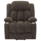 Limi Power Lift Recliner Chair Dark Brown USB Port Cupholders BM329617