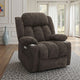 Limi Power Lift Recliner Chair, Dark Brown, USB Port, Cupholders