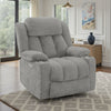 Limi Power Lift Recliner Chair, Light Gray, USB Port, Cupholders