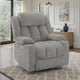 Limi Power Lift Recliner Chair, Light Gray, USB Port, Cupholders
