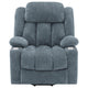 Limi Power Lift Recliner Chair Slate Blue USB Port Cupholders BM329620
