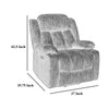 Limi Power Lift Recliner Chair Slate Blue USB Port Cupholders BM329620