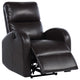 Nami Power Recliner Chair Plush Cushioned Espresso Brown Faux Leather BM329622