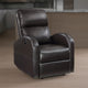 Nami Power Recliner Chair Plush Cushioned Espresso Brown Faux Leather BM329622