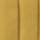Sanna Accent Bench Modern Channel Tufted Yellow Fabric 54 Inch