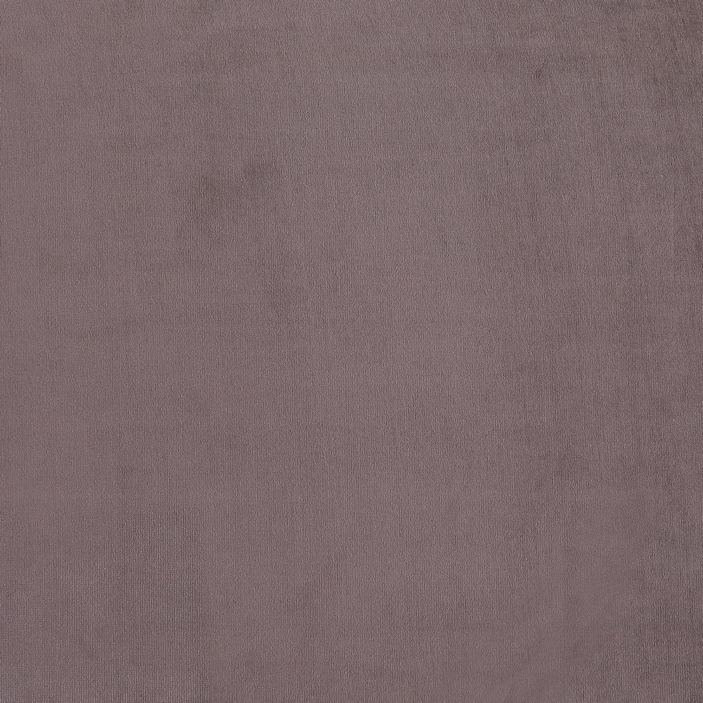 Tiana Ottoman Mauve Fabric Pleated Design Round 18 Inch Wood Frame BM329663